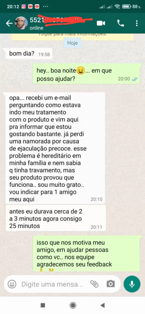 Como funciona o Controle Máximo? O Controle Máximo é um curso online que oferece truques e estratégias 100% naturais para eliminar a ejaculação precoce de forma permanente. Com isso, o método, os participantes podem observar os efeitos positivos em algumas semanas de prática. O efeitos são permanentes? Sim, os efeitos são permanentes. Você não irá perder os benefícios que ganhou após interromper o método.