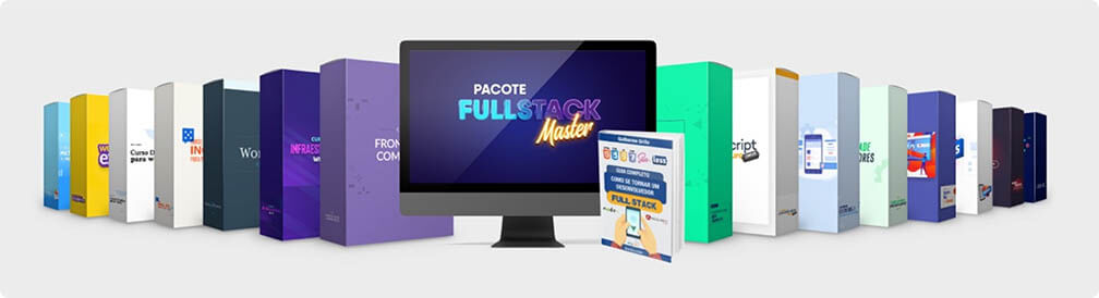 Como funciona o Pacote Full-Stack Master? O Pacote Full-Stack Master é feito pela Danki Code, que é uma empresa especializada em tecnologia e em cursos de tecnologia da informação. Sendo assim, a plataforma Full-Stack Master é gigantesca e conta com mais de 4000 horas aulas de cursos variados voltados para área de informática e programação e é a única com cursos para desenvolvedores de Inteligência Artificial. Contudo, esse é uma plataforma feita tanto para quem é avançado e já tem conhecimento de programação quanto para quem não tem noção nenhuma ou pouca experiência e deseja iniciar na profissão de programador.