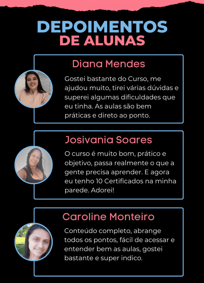 Academia das Unhas Funciona? Sim, Academia das Unhas funciona. O curso é confiável e oferece resultados reais, é adequado tanto para iniciantes como para pessoas com conhecimentos intermediários em manicure e pedicure. Dessa forma, oferece um método estruturado, passo a passo, para capacitar os alunos na área de manicure e pedicure. Academia das Unhas Vale a Pena? Sim, Academia das Unhas vale a pena. O curso é organizado e didático, projetado para não deixar ninguém perdido no processo de aprendizagem. Sendo assim, oferece praticidade e organização, além de ajudar os alunos a desenvolverem habilidades e conhecimentos necessários para se destacarem nessa área.