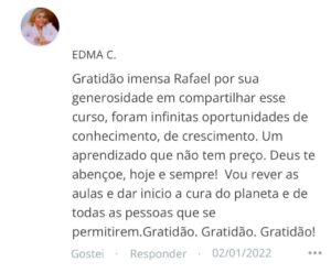 Como funciona o Curso de Cura Arcturiana? Os Arcturianos possuem tecnologias avançadas de cura que atuam de forma holística sobre todas as manifestações multidimensionais e em todas as vidas que já fizeram parte do nosso percurso, abrindo portas à evolução do Ser. Esse sistema de cura está baseado na Linguagem de Luz que é expressa através de símbolos que estão sendo introduzidos no planeta como uma faixa de informação que sustenta uma nova frequência. A Cura Arcturiana funciona através da ativação das geometrias necessárias para a pessoa. Ou seja, há códigos específicos para tratar ansiedade, depressão, falta de clareza mental, baixa autoestima, conectar ao Eu Superior, retirar chips, aparelhos parasitas e qualquer forma de energia ruim. Dessa forma, acontece um profundo despertar para a consciência divina! *É importante ressaltar que essas informações não têm base científica e não são amplamente reconhecidas pela comunidade científica.