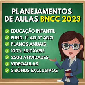 Como funciona o Planejamentos de aulas - BNCC 2023?  Os professores receberão Atividades e Planejamentos de Aulas Anuais para todas as disciplinas e ensinos. Esses conteúdos foram desenvolvidos com o objetivo de orientar e auxiliar os professores que enfrentam dificuldades ao elaborar seus planejamentos, seja por falta de tempo devido à correria do dia a dia ou por outras razões. O material oferecido é de qualidade e está atualizado de acordo com a BNCC, sendo adaptável às diferentes realidades escolares. Além disso, os professores terão a liberdade de editar os planejamentos no Word após o sétimo dia de pagamento, permitindo que personalizem o conteúdo de acordo com suas necessidades. Dessa forma, a proposta é fornecer um suporte abrangente aos professores, para que possam se concentrar no ensino, contando com recursos confiáveis e flexíveis que auxiliem em suas atividades pedagógicas.