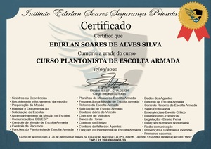 Curso Plantonista de Escolta Armada Funciona? Sim, o Curso Plantonista de Escolta Armada funciona. O Curso Plantonista de Escolta Armada é um programa de treinamento destinado a vigilantes e profissionais de segurança privada que desejam se especializar na função de Plantonista de Escolta Armada. O curso visa capacitar os participantes para desempenhar atividades de gestão administrativa e operacional no setor de escolta armada. O curso aborda diversos aspectos relacionados ao serviço de escolta armada, desde o processo de solicitação de escolta até a finalização da missão. Ele engloba temas como gestão administrativa do setor, controle de material e recursos, equilíbrio de horas dos agentes, atendimento de solicitações de escolta, sinistros ou ocorrências, preparação da missão, comunicação com órgãos competentes, controle de veículos, controle de efetivo, sigilo profissional, entre outros. O Curso Plantonista de Escolta Armada Vale a Pena? Sim, o Curso Plantonista de Escolta Armada vale a pena. O instrutor responsável pelo curso é Edirlan Soares, um profissional com experiência em segurança privada, formado em Tecnologia em Gestão de Segurança Privada e pós-graduado em Gestão de Segurança Pública. Ele é fundador do canal Vigilante QAP, conhecido por fornecer instruções e orientações para profissionais de segurança privada.