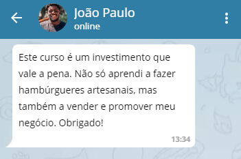 Curso de Hambúrguer Artesanal Funciona? Sim, o Curso de Hambúrguer Artesanal funciona. O curso oferece aulas em alta definição, com um conteúdo detalhado que abrange desde o básico ao avançado do preparo de hambúrgueres artesanais. São ensinadas diversas técnicas, desde a moagem da carne e a criação de blends (mistura de carnes) até a montagem dos hambúrgueres e a preparação de acompanhamentos. O Curso de Hambúrguer Artesanal Vale a Pena? Sim, o Curso de Hambúrguer Artesanal vale a pena. Além do curso principal, são oferecidos quatro bônus especiais, incluindo calculadoras, e-books e modelos editáveis, para auxiliar o aluno a acelerar seus resultados e aprimorar sua atuação no mercado.