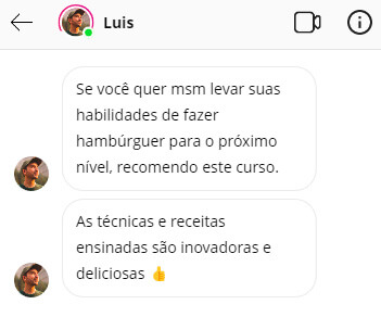 Curso de Hambúrguer Artesanal Funciona? Sim, o Curso de Hambúrguer Artesanal funciona. O curso oferece aulas em alta definição, com um conteúdo detalhado que abrange desde o básico ao avançado do preparo de hambúrgueres artesanais. São ensinadas diversas técnicas, desde a moagem da carne e a criação de blends (mistura de carnes) até a montagem dos hambúrgueres e a preparação de acompanhamentos. O Curso de Hambúrguer Artesanal Vale a Pena? Sim, o Curso de Hambúrguer Artesanal vale a pena. Além do curso principal, são oferecidos quatro bônus especiais, incluindo calculadoras, e-books e modelos editáveis, para auxiliar o aluno a acelerar seus resultados e aprimorar sua atuação no mercado.