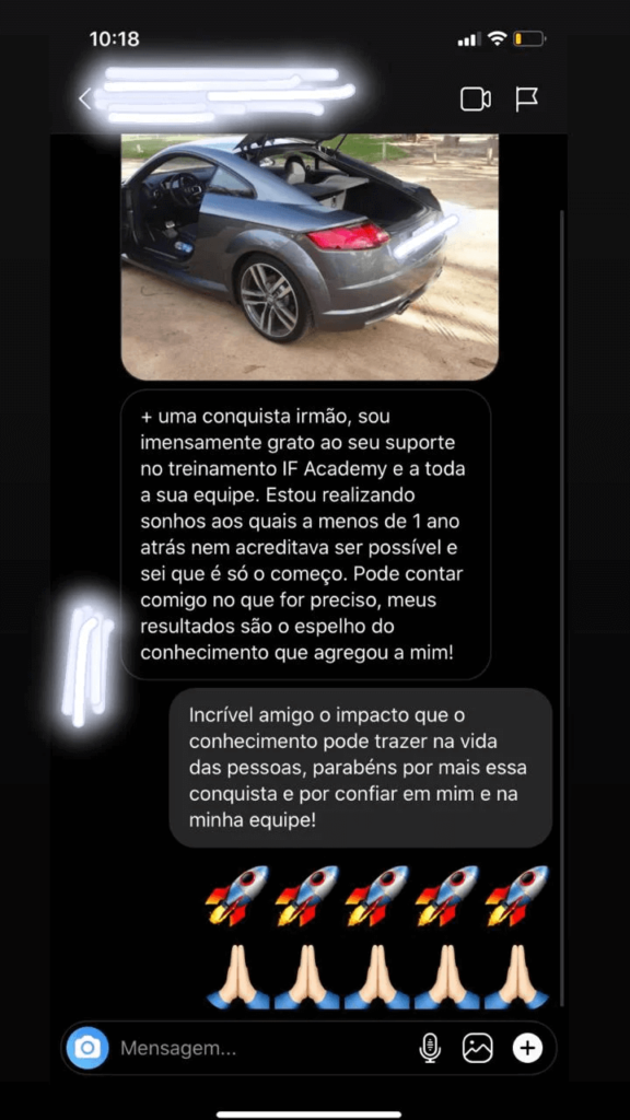 IF Academy Funciona? Sim, IF Academy funciona. O curso IF Academy é um programa de treinamento online que visa ajudar as pessoas a construir negócios digitais e alcançar independência financeira. Ele oferece aulas e conteúdo sobre como ganhar dinheiro na internet e outras fontes de renda.  IF Academy Vale a Pena? Sim, IF Academy vale a pena. O curso IF Academy é um programa de treinamento desenvolvido por Pedro Lucas, um especialista em renda online, que visa ajudar as pessoas a construir seus negócios online e alcançar independência financeira. O curso se concentra em ensinar como ganhar dinheiro através da internet, redes sociais e outras fontes de renda.