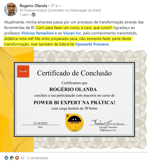 POWER BI Expert na Prática Funciona? Sim, POWER BI Expert na Prática funciona. O curso oferece um treinamento completo para dominar os recursos do Power BI, desde o nível básico até o avançado. O objetivo é capacitar os alunos a transformar dados em relatórios dinâmicos e criar dashboards profissionais. POWER BI Expert na Prática Vale a Pena? Sim, POWER BI Expert na Prática vale a pena. O método de ensino foca na aplicação prática do Power BI, ensinando a utilizar todas as ferramentas de forma integrada. O curso aborda a construção de relatórios funcionais e dinâmicos, com atenção especial aos visuais atraentes. Também há um módulo dedicado a explicar fórmulas e recursos específicos do Power BI.