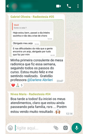 Radiestesia e Radiônica na Prática Funciona? Sim, Radiestesia e Radiônica na Prática funciona. O curso oferecido sobre Radiestesia e Radiônica, que ensina os alunos a avaliar as vibrações energéticas de pessoas, ambientes, animais e objetos. O objetivo é ajudar os alunos a se tornarem Radiestesistas profissionais, capacitando-os a equilibrar e harmonizar situações e indivíduos. Radiestesia e Radiônica na Prática Vale a Pena? Sim, Radiestesia e Radiônica na Prática vale a pena. O curso possui mais de 20 horas de conteúdo distribuídas em mais de 60 aulas. O acesso ao curso é vitalício, permitindo que os alunos estudem no seu próprio ritmo. Ao concluir o curso, os alunos recebem um certificado de conclusão com registro RDA (Biblioteca Nacional).