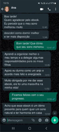 Sono Natural Funciona? Sim, Sono Natural funciona. O livro “Sono Natural” é baseado nas últimas pesquisas científicas sobre o sono e na experiência de especialistas renomados na área. É um livro fácil de ler, com linguagem clara e objetiva, que oferece soluções práticas para você aplicar no seu dia a dia. Sono Natural Vale a Pena? Sim, Sono Natural vale a pena. É um guia com técnicas e dicas para um sono natural. Siga nossas orientações e você terá todas as ferramentas necessárias para vencer as noites sem dormir e desfrutar de um sono profundo e natural