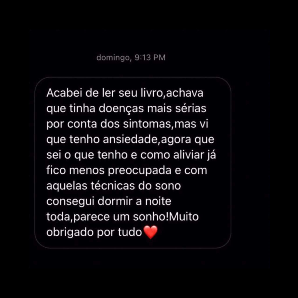 O Livro Aconchego do Ansioso Funciona? Sim, o Livro Aconchego do Ansioso funciona. O livro é voltado para pessoas que sofrem com ansiedade e desejam aprender a controlar seus sintomas. O curso é apresentado em formato de livro e abordar diversas estratégias para lidar com a ansiedade. O Livro Aconchego do Ansioso Vale a Pena? Sim, o Livro Aconchego do Ansioso vale a pena. Os participantes têm acesso a um grupo exclusivo com o suporte de um psicólogo, que pode ser uma plataforma de discussão e compartilhamento de experiências relacionadas à ansiedade.