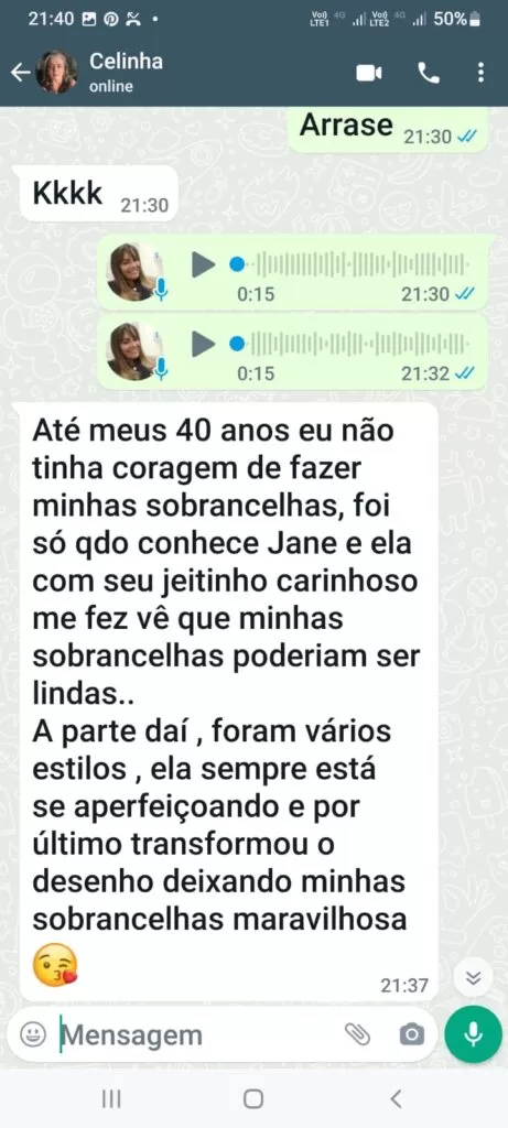 O Curso Arte das Sobrancelhas Funciona? Sim, o Curso Arte das Sobrancelhas funciona. A Arte das Sobrancelhas" é um curso completo que abrange desde os fundamentos até técnicas avançadas de design e modelagem de sobrancelhas. Ele capacita os participantes a oferecer serviços de qualidade, personalizados e profissionais, com foco em realçar a beleza natural e elevar a autoestima dos clientes. A combinação de instrutores experientes, plataforma interativa de aprendizado e conteúdo abrangente torna este curso uma opção atraente para quem busca se destacar no campo da estética e beleza das sobrancelhas. O Curso Arte das Sobrancelhas Vale a Pena? Sim, o Curso Arte das Sobrancelhas vale a pena. O curso tem como objetivo principal capacitar os profissionais a criar sobrancelhas perfeitas, realçando a beleza natural dos indivíduos. O foco está em técnicas avançadas de design, modelagem e aprimoramento das sobrancelhas, proporcionando soluções personalizadas.