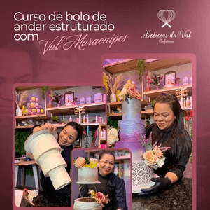 O Curso Bolos Estruturados de Andar Funciona? Sim, o Curso Bolos Estruturados de Andar funciona. O curso é ministrado por Val Maracaipes, uma cake designer e influenciadora na confeitaria. Ela compartilha sua experiência e conhecimento para capacitar os alunos a criar bolos de andar, bolos caseirinhos, sobremesas em taças, recheios, massas e outros produtos relacionados à confeitaria. O Curso Bolos Estruturados de Andar Vale a Pena? Sim, o Curso Bolos Estruturados de Andar vale a pena. O curso da Val Maracaipes é bem abrangente e voltado para quem deseja aprender a criar bolos e sobremesas profissionais. A instrutora compartilha seu conhecimento por meio de aulas detalhadas e oferece suporte aos alunos. Certamente, pode ser uma ótima oportunidade para aqueles interessados em aprimorar suas habilidades na confeitaria e decoração de bolos. Certifique-se de verificar as informações mais recentes diretamente no site ou plataforma onde os cursos são oferecidos, uma vez que os detalhes podem mudar ao longo do tempo.