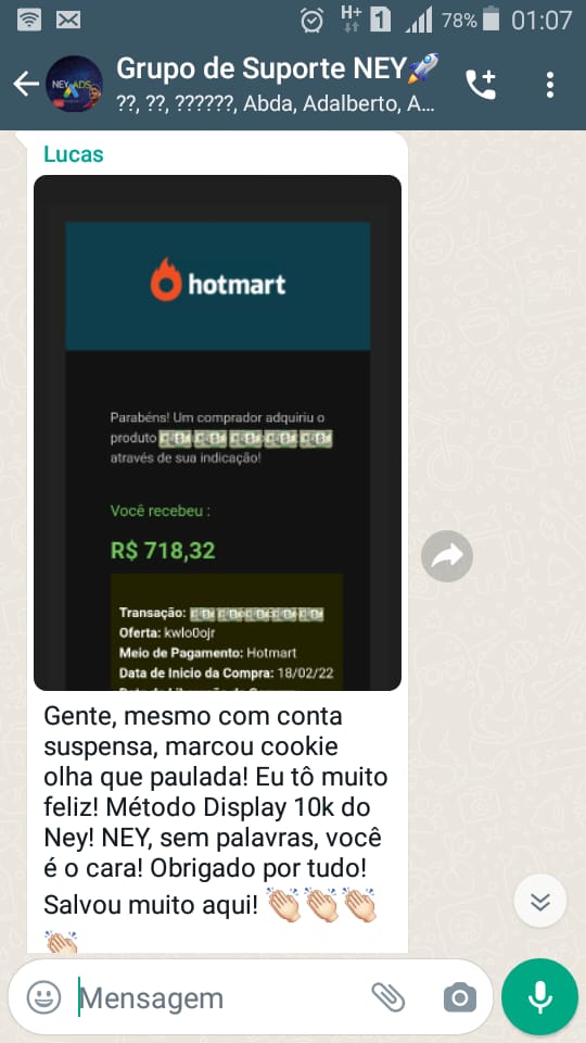 O Curso Display 10k Funciona? Sim, o Curso Display 10k funciona. O curso oferecido por Ney ensina estratégias para ganhar mais de 20 mil reais por mês usando a Rede de Display do Google Ads como afiliado. Ele se apresenta como alguém que costumava ser pedreiro e agora obtém a maior parte de sua renda através de anúncios no Google Ads. O curso é projetado para ensinar como usar a Rede de Display do Google Ads de maneira eficaz, direcionando anúncios para as pessoas certas no momento certo. O Curso Display 10k Vale a Pena? Sim, o Curso Display 10k vale a pena. Esse é o foco principal do curso, ganhar 10k por mês, ensinando como usar a Rede de Display do Google Ads de maneira eficaz para alcançar o público certo e obter conversões. O curso ensina do básico ao avançado e como gastar pouco dinheiro para alcançar resultados significativos.