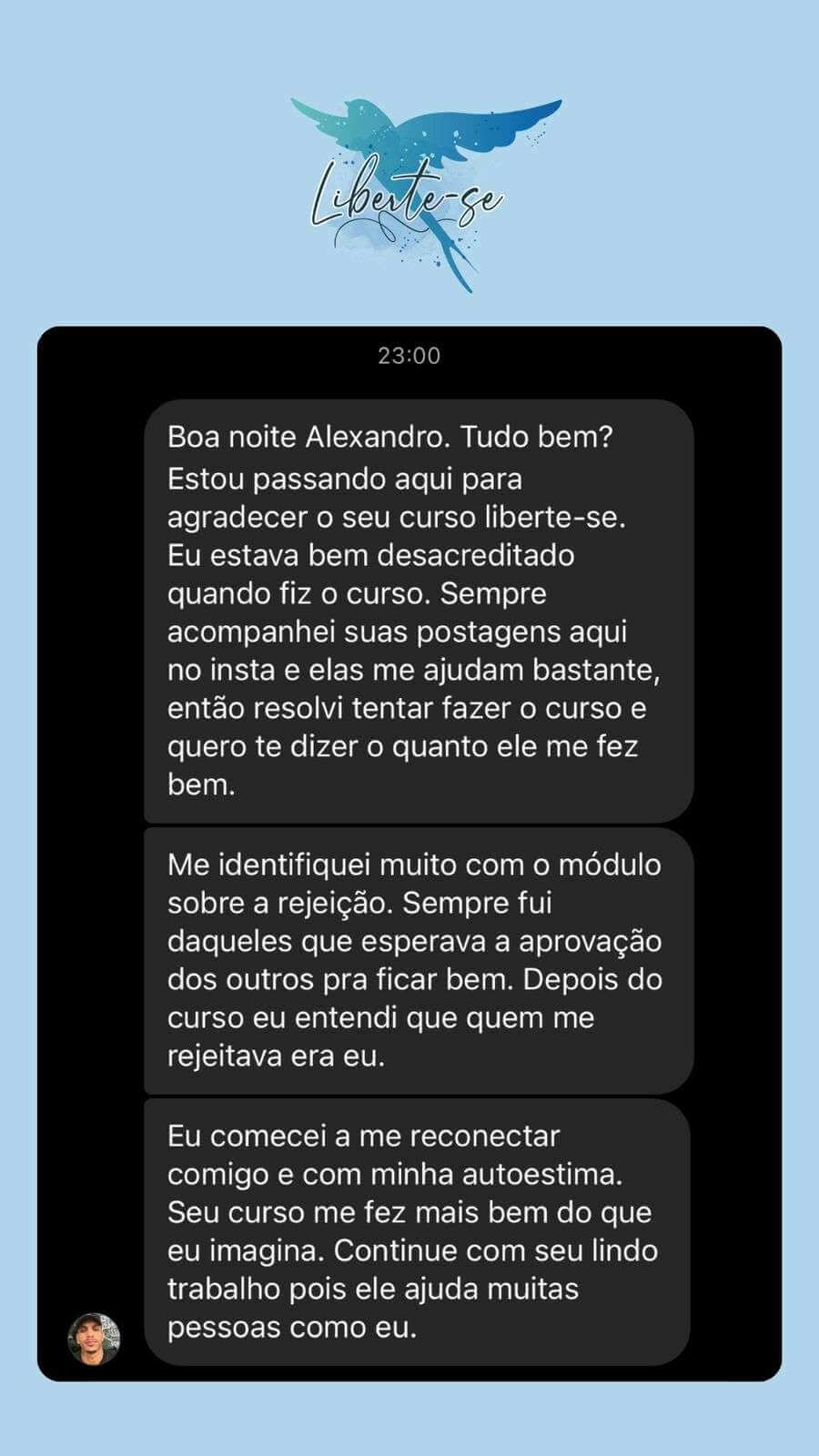 O Curso Liberte-se Funciona? Sim, o Curso Liberte-se funciona. O objetivo principal do curso é ajudar os participantes a liberar bloqueios emocionais, crenças limitantes e padrões negativos que podem estar afetando suas vidas de maneira negativa. Isso é feito para permitir que eles alcancem seus objetivos, melhorem sua autoestima e construam relacionamentos mais saudáveis. O Curso Liberte-se Vale a Pena? Sim, o Curso Liberte-se vale a pena. Além disso, o curso inclui 21 aulas gravadas, 7 meditações de ressignificação emocional e um e-book. Também oferece dois bônus adicionais: um e-book com 21 exercícios de libertação emocional e uma aula extra sobre romper laços com pessoas tóxicas.