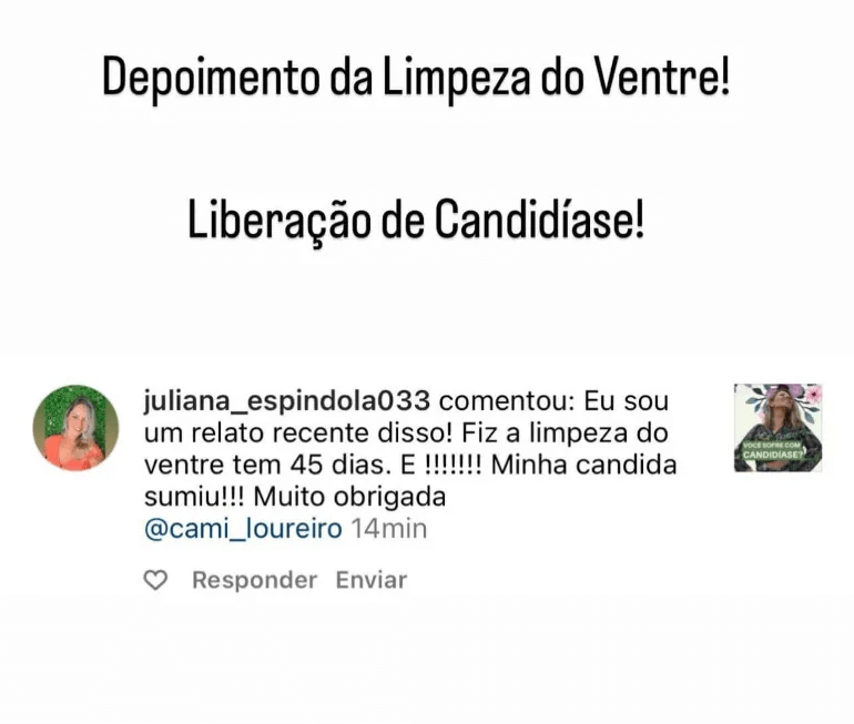 O Curso Limpeza do Ventre Funciona? Sim, o Curso Limpeza do Ventre funciona. O curso pretende ajudar as participantes a identificar e liberar padrões emocionais que podem ser herdados de suas ancestrais, como problemas nos relacionamentos, dependência emocional e financeira, baixa autoestima, escassez, entre outros. O Curso Limpeza do Ventre Vale a Pena? Sim, o Curso Limpeza do Ventre vale a pena. O curso também busca ajudar as participantes a melhorar seus relacionamentos, superar traumas passados e desenvolver relacionamentos mais saudáveis e amorosos.