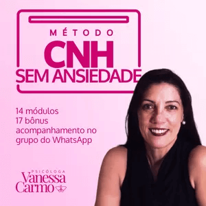 O Método CNH Sem Ansiedade Funciona? Sim, o Método CNH Sem Ansiedade funciona. Este curso, chamado foi criado por Vanessa Cristina Dorneles do Carmo, uma psicóloga especialista em trânsito, coach, palestrante e escritora com mais de 28 anos de experiência em instrução de direção. O curso tem como objetivo ajudar pessoas a superarem o medo de dirigir, controlar a ansiedade e o nervosismo associados à prova prática de direção, bem como a dirigir com confiança após a obtenção da carteira de motorista. O Método CNH Sem Ansiedade Vale a Pena? Sim, o Método CNH Sem Ansiedade vale a pena. Os módulos e bônus do curso abrangem uma variedade de tópicos, desde o controle emocional até técnicas específicas para enfrentar a ansiedade durante o exame de direção. O curso também oferece suporte por meio de um grupo do WhatsApp e uma garantia de reembolso de 7 dias, caso o aluno não esteja satisfeito com o conteúdo do curso.