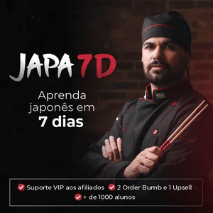 O Curso Japa 7D Funciona? Sim, o Curso Japa 7D funciona.  O curso é um programa abrangente que visa ensinar aos participantes como preparar pratos autênticos, refinados e saborosos da culinária japonesa.  O curso é dividido em sete módulos, cada um abordando diferentes aspectos da culinária japonesa. Os módulos incluem desde conceitos iniciais até pratos mais avançados, abrangendo tanto pratos frios quanto quentes. O Curso Japa 7D Vale a Pena? Sim, o Curso Japa 7D vale a pena. Além disso, cada módulo é subdividido em aulas que tratam de tópicos específicos relacionados à culinária japonesa. Há ênfase na preparação adequada, desde materiais e utensílios até o ambiente e a organização. Para quem o Curso Japa 7D é Bom? Aos que desejam se profissionalizar na área de sushiman ou sushigils. Obtendo certificado profissional. A todas as pessoas que buscam sempre se inovar na cozinha com pratos inéditos para reunir a família nos finais de semana. Aqueles que pretender abrir um negócio lucrativo, visto que a culinária japonesa e buscado por muitas pessoas e cresce a cada dia. Aos casais apaixonados que sempre se reinventam buscando agradar o(a) parceiro(a) de todas as formas possíveis. Aos amantes da comida japonesa que desejam economizar e realizar seus próprios pratos em casa, sem ter que ir ao restaurante. Cozinheiros amadores que gostam de convidar amigos e familiares para mostrar as novidades que aprendeu na cozinha. Pessoas que tem um tempo livre na agenda e quer buscar novas aventuras e desafios para sua vida pessoal.