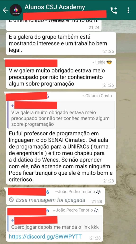 O Curso Start Gamedev Funciona? Sim, o Curso Start Gamedev funciona. O curso tem como objetivo ensinar pessoas sem conhecimento prévio sobre desenvolvimento de jogos a criar o seu primeiro jogo em poucos dias. Ele vai te ensinar passo a passo prático a desenvolver seu próprio jogo. Além disso, é 100% online, permitindo que os alunos assistam de qualquer lugar e a qualquer hora. Ainda possui Suporte direto com o professor através do Telegram para auxiliar os alunos durante todo o processo de aprendizado. O Curso Start Gamedev Vale a Pena? Sim, o Curso Start Gamedev vale a pena. O curso é continuamente atualizado, proporcionando aos alunos acesso a novas informações sem custos adicionais.  O curso é dividido em módulos que cobrem desde a introdução até aspectos específicos do desenvolvimento de jogos, como cenários, personagens, NPCs, sistemas de crafting, plantação, HUD, sistema de pesca, sistema de construção, combate e áudio. Para quem o Curso Start Gamedev é Bom? Destinado a iniciantes sem conhecimento prévio em desenvolvimento de jogos. Pessoas interessadas em criar seu primeiro jogo de forma prática e rápida, visando até mesmo o uso do jogo como portfólio para possíveis oportunidades de emprego na indústria de desenvolvimento de jogos.