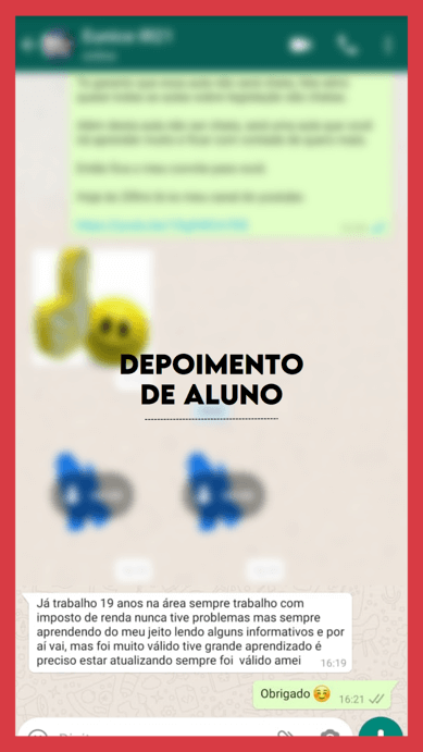 O Curso Ganhe com IR Funciona? Sim, o Curso Ganhe com IR funciona. O curso oferece um guia abrangente para indivíduos que desejam ingressar no mercado de prestação de serviços de Imposto de Renda Pessoa Física (IRPF) e alcançar uma base sólida de clientes. Desenvolvido especialmente para aqueles que buscam uma renda adicional através da consultoria tributária, o curso aborda estratégias-chave para atrair e manter uma carteira de clientes significativa. Em vez de focar apenas na parte técnica do imposto de renda, este treinamento concentra-se em ensinar métodos eficazes de marketing e networking para captar clientes. Os participantes aprenderão a identificar e alcançar seu público-alvo, criar uma marca pessoal sólida, e utilizar canais de comunicação adequados para promover seus serviços. O Curso Ganhe com IR Vale a Pena? Sim, o Curso Ganhe com IR vale a pena. Além disso, o curso aborda estratégias de diferenciação, ensinando aos alunos como destacar seus serviços em um mercado competitivo. Através de técnicas de branding e storytelling, os participantes aprenderão a transmitir valor aos potenciais clientes e a construir relacionamentos duradouros. Para quem o Curso Ganhe com IR é Bom? Profissionais da área contábil ou tributária que desejam expandir seus serviços para incluir consultoria em IRPF. Estudantes de contabilidade, administração ou áreas afins que buscam uma maneira de iniciar sua carreira na consultoria tributária. Profissionais autônomos que procuram diversificar suas fontes de renda e têm interesse em oferecer serviços de IRPF. Indivíduos com conhecimentos em contabilidade ou tributação que desejam empreender e iniciar seu próprio negócio de consultoria em IRPF.