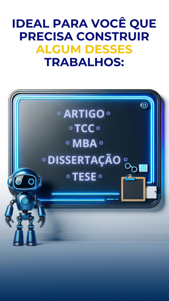 O Curso Projeto Acadêmico com IA Funciona? Sim, o Curso Projeto Acadêmico com IA funciona. O curso oferecido pela empresa GPT Acadêmico é uma oportunidade única para aqueles que buscam aprimorar suas habilidades na produção de projetos acadêmicos utilizando inteligência artificial. Com acesso vitalício e com mais de 1000 discentes já aprovados em todo o Brasil, este curso oferece uma metodologia científica inovadora para auxiliar desde a elaboração de um simples artigo científico Qualis até uma complexa tese de doutorado. A metodologia baseada em inteligência artificial permite aos participantes descobrir passo a passo e todos os comandos necessários para desenvolver seus projetos acadêmicos de forma eficiente e assertiva. Em apenas 48 horas*, é possível concluir um trabalho como um TCC de 40 páginas, graças à aplicação dos métodos e técnicas ensinadas no curso. O material disponível inclui um livro digital abrangendo todas as estratégias e comandos essenciais para a construção do projeto acadêmico, além de um curso em vídeo completo que oferece ensinamentos por tutorial, complementando o conteúdo do livro. Estes recursos estão disponíveis tanto para aquisição individual quanto como parte do curso completo. O Curso Projeto Acadêmico com IA Vale a Pena? Sim, o Curso Projeto Acadêmico com IA vale a pena. Além disso, a empresa oferece um programa de produção acadêmica que proporciona assessoria completa na escrita da pesquisa, garantindo que os alunos evoluam rapidamente e com qualidade em seus trabalhos. O curso é administrado por um especialista em inteligência artificial e engenharia mecânica, que conta com uma vasta experiência na área e já contribuiu para a aprovação de mais de 600 discentes, desde a graduação até o doutorado. Seu conhecimento e expertise garantem um aprendizado de qualidade e eficácia comprovada. Portanto, para aqueles que desejam aprimorar suas habilidades na produção de projetos acadêmicos utilizando inteligência artificial, o curso oferecido pela GPT Acadêmico é uma escolha ideal. Com uma metodologia comprovadamente eficiente e o suporte de um especialista renomado, os participantes têm a oportunidade de alcançar excelência em seus trabalhos acadêmicos. Para quem o Curso Projeto Acadêmico com IA é Bom? Estudantes universitários, pesquisadores, professores e profissionais que estejam envolvidos ou interessados na produção de projetos acadêmicos, desde a graduação até o nível de doutorado. Mais especificamente, são pessoas que desejam aprimorar suas habilidades na utilização de inteligência artificial para a elaboração de trabalhos acadêmicos, tais como artigos científicos, monografias, dissertações e teses.