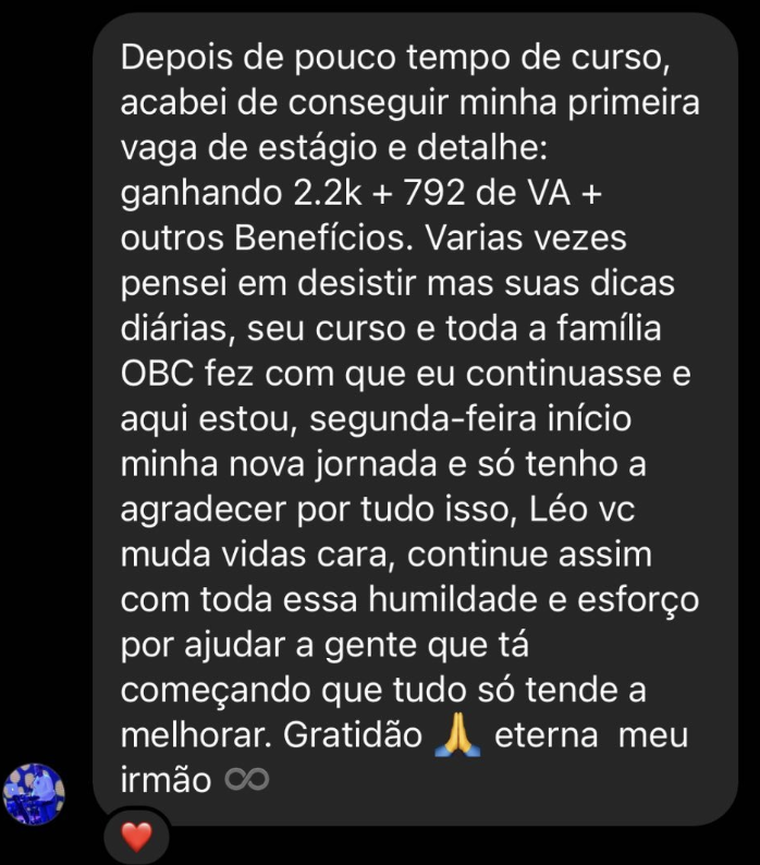 O Onebitcode PRO Funciona? Sim, o Onebitcode PRO funciona. O curso "Do Zero Ao Profissional Na Programação" da Onebitcode é a escolha ideal para quem deseja entrar em uma das áreas mais promissoras do presente e do futuro: o desenvolvimento de software. Este curso oferece uma trajetória completa de aprendizado, desde os fundamentos básicos até a proficiência em diversas linguagens e tecnologias essenciais no mercado. O Onebitcode PRO Vale a Pena? Sim, o Onebitcode PRO vale a pena. Com o Infinity PRO, você obtém acesso vitalício a toda a plataforma de cursos da Onebitcode. Isso significa que você pode aprender no seu ritmo, revisitar os materiais sempre que necessário e se manter atualizado com as mais recentes tecnologias e tendências sem custos adicionais. Formações Completas O programa inclui formações completas em Inteligência Artificial, JavaScript, Python, Ruby on Rails e muitas outras áreas. Cada curso é projetado para ser prático e aprofundado, preparando você para enfrentar desafios reais do mercado de trabalho. Mentorias e Hackathons Além das videoaulas, a plataforma oferece mentorias personalizadas e hackathons. As mentorias são ideais para tirar dúvidas e receber feedbacks valiosos, enquanto os hackathons permitem que você coloque seus conhecimentos em prática, crie redes de contato e participe de competições emocionantes. Grupo Exclusivo e Suporte Ao se inscrever, você entra em um grupo exclusivo de alunos no Discord, onde pode interagir com colegas, compartilhar experiências e obter suporte personalizado. Este ambiente colaborativo é perfeito para crescimento pessoal e profissional. Certificados Cada formação ou curso concluído na plataforma rende um certificado, obtido através de quizzes ou ao finalizar as aulas. Esses certificados são valiosos para mostrar ao mercado seu progresso e competências adquiridas. Novos Cursos Sem Custos Adicionais Os inscritos no Infinity PRO têm acesso gratuito a todos os novos cursos lançados pela Onebitcode, garantindo que você sempre esteja atualizado com as últimas novidades e tecnologias sem precisar pagar mais por isso. Para quem o Onebitcode PRO é Bom? Iniciantes na Programação: Pessoas que não têm conhecimento prévio de programação e desejam começar do zero. O curso oferece uma trajetória completa e gradual, ideal para quem está dando os primeiros passos no mundo do desenvolvimento de software. Estudantes e Recém-formados: Estudantes de cursos relacionados à tecnologia e recém-formados que buscam complementar sua formação acadêmica com habilidades práticas e orientadas ao mercado de trabalho. Profissionais em Transição de Carreira: Aqueles que desejam mudar de área e ingressar na indústria de tecnologia. O curso fornece uma base sólida e avançada em diversas linguagens e tecnologias, facilitando a transição para uma carreira em desenvolvimento de software. Desenvolvedores Autodidatas: Programadores autodidatas que já possuem algum conhecimento, mas procuram um currículo estruturado e abrangente para preencher lacunas em seu aprendizado e se certificar em novas tecnologias. Profissionais de TI: Pessoas que já trabalham na área de tecnologia da informação, mas querem se especializar em novas linguagens, frameworks ou áreas emergentes como Inteligência Artificial. Empreendedores e Freelancers: Indivíduos que desejam desenvolver suas próprias aplicações ou melhorar suas habilidades para oferecer serviços de desenvolvimento freelance. O curso proporciona conhecimentos práticos e ferramentas necessárias para criar e gerenciar projetos de software. Entusiastas da Tecnologia: Qualquer pessoa interessada em aprender programação por hobby ou para entender melhor o funcionamento das tecnologias que utilizam no dia a dia. Empresas e Equipes de Desenvolvimento: Organizações que buscam capacitar seus funcionários com as mais recentes tecnologias e práticas de desenvolvimento. O curso pode servir como um treinamento interno para melhorar a competência técnica das equipes.