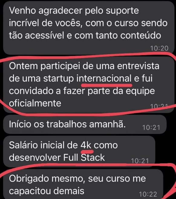 O Onebitcode PRO Funciona? Sim, o Onebitcode PRO funciona. O curso "Do Zero Ao Profissional Na Programação" da Onebitcode é a escolha ideal para quem deseja entrar em uma das áreas mais promissoras do presente e do futuro: o desenvolvimento de software. Este curso oferece uma trajetória completa de aprendizado, desde os fundamentos básicos até a proficiência em diversas linguagens e tecnologias essenciais no mercado. O Onebitcode PRO Vale a Pena? Sim, o Onebitcode PRO vale a pena. Com o Infinity PRO, você obtém acesso vitalício a toda a plataforma de cursos da Onebitcode. Isso significa que você pode aprender no seu ritmo, revisitar os materiais sempre que necessário e se manter atualizado com as mais recentes tecnologias e tendências sem custos adicionais. Formações Completas O programa inclui formações completas em Inteligência Artificial, JavaScript, Python, Ruby on Rails e muitas outras áreas. Cada curso é projetado para ser prático e aprofundado, preparando você para enfrentar desafios reais do mercado de trabalho. Mentorias e Hackathons Além das videoaulas, a plataforma oferece mentorias personalizadas e hackathons. As mentorias são ideais para tirar dúvidas e receber feedbacks valiosos, enquanto os hackathons permitem que você coloque seus conhecimentos em prática, crie redes de contato e participe de competições emocionantes. Grupo Exclusivo e Suporte Ao se inscrever, você entra em um grupo exclusivo de alunos no Discord, onde pode interagir com colegas, compartilhar experiências e obter suporte personalizado. Este ambiente colaborativo é perfeito para crescimento pessoal e profissional. Certificados Cada formação ou curso concluído na plataforma rende um certificado, obtido através de quizzes ou ao finalizar as aulas. Esses certificados são valiosos para mostrar ao mercado seu progresso e competências adquiridas. Novos Cursos Sem Custos Adicionais Os inscritos no Infinity PRO têm acesso gratuito a todos os novos cursos lançados pela Onebitcode, garantindo que você sempre esteja atualizado com as últimas novidades e tecnologias sem precisar pagar mais por isso. Para quem o Onebitcode PRO é Bom? Iniciantes na Programação: Pessoas que não têm conhecimento prévio de programação e desejam começar do zero. O curso oferece uma trajetória completa e gradual, ideal para quem está dando os primeiros passos no mundo do desenvolvimento de software. Estudantes e Recém-formados: Estudantes de cursos relacionados à tecnologia e recém-formados que buscam complementar sua formação acadêmica com habilidades práticas e orientadas ao mercado de trabalho. Profissionais em Transição de Carreira: Aqueles que desejam mudar de área e ingressar na indústria de tecnologia. O curso fornece uma base sólida e avançada em diversas linguagens e tecnologias, facilitando a transição para uma carreira em desenvolvimento de software. Desenvolvedores Autodidatas: Programadores autodidatas que já possuem algum conhecimento, mas procuram um currículo estruturado e abrangente para preencher lacunas em seu aprendizado e se certificar em novas tecnologias. Profissionais de TI: Pessoas que já trabalham na área de tecnologia da informação, mas querem se especializar em novas linguagens, frameworks ou áreas emergentes como Inteligência Artificial. Empreendedores e Freelancers: Indivíduos que desejam desenvolver suas próprias aplicações ou melhorar suas habilidades para oferecer serviços de desenvolvimento freelance. O curso proporciona conhecimentos práticos e ferramentas necessárias para criar e gerenciar projetos de software. Entusiastas da Tecnologia: Qualquer pessoa interessada em aprender programação por hobby ou para entender melhor o funcionamento das tecnologias que utilizam no dia a dia. Empresas e Equipes de Desenvolvimento: Organizações que buscam capacitar seus funcionários com as mais recentes tecnologias e práticas de desenvolvimento. O curso pode servir como um treinamento interno para melhorar a competência técnica das equipes.