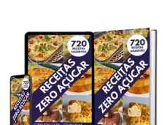 O Livro 720 Receitas Zero Açúcar e sem Glúten Funciona? Sim, o Livro 720 Receitas Zero Açúcar e sem Glúten funciona. Se você está em busca de uma alimentação saudável, sem abrir mão do sabor, o e-Book é o seu novo aliado na cozinha. Com mais de 720 receitas cuidadosamente elaboradas, este livro digital é perfeito para quem deseja manter uma dieta equilibrada, sem açúcar e sem glúten, mas com muita variedade e criatividade. Adotar uma alimentação saudável não precisa ser complicado. O livro oferece opções deliciosas para todas as refeições do dia, garantindo que você possa desfrutar de pratos nutritivos, sem se preocupar com restrições alimentares. Com receitas que vão do café da manhã ao jantar, incluindo doces e sobremesas, este e-Book facilita a tarefa de preparar refeições que promovem saúde e bem-estar. O Livro 720 Receitas Zero Açúcar e sem Glúten Vale a Pena? Sim, o Livro 720 Receitas Zero Açúcar e sem Glúten vale a pena. Além de ajudar no controle dos índices glicêmicos, as receitas apresentadas no e-Book contribuem para a redução do estresse e melhoria da qualidade do sono, fatores essenciais para uma vida equilibrada. As opções low carb e com baixas calorias também são ideais para quem busca manter ou perder peso, sem abrir mão do prazer de comer bem. Com o livro, você transformará sua rotina na cozinha, preparando pratos que respeitam suas necessidades alimentares sem sacrificar o sabor. Invista em sua saúde e desfrute de uma culinária diversificada e deliciosa! Para quem o Livro 720 Receitas Zero Açúcar e sem Glúten é Bom? Pessoas com restrições alimentares: Aqueles que precisam ou optam por uma dieta sem açúcar, sem glúten, sem lactose ou low carb, como diabéticos, celíacos e intolerantes à lactose. Indivíduos em busca de uma alimentação saudável: Pessoas que desejam manter ou melhorar sua saúde por meio de uma alimentação equilibrada, com foco em ingredientes naturais e nutritivos. Quem deseja perder peso ou manter uma dieta de controle de calorias: O eBook é ideal para quem busca receitas de baixas calorias, ajudando no controle ou na perda de peso. Cozinheiros e entusiastas da culinária: Aqueles que gostam de experimentar novas receitas e querem explorar opções saudáveis e saborosas para todas as refeições do dia. Pessoas que buscam praticidade na cozinha: O e-Book também atrai quem procura receitas rápidas e fáceis de preparar, sem abrir mão da qualidade nutricional e do sabor. Famílias e indivíduos preocupados com a qualidade da alimentação: Quem deseja incorporar uma alimentação saudável em casa, beneficiando a si mesmo e aos seus entes queridos.