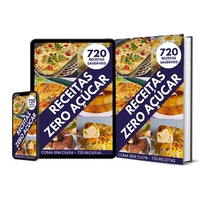 O Livro 720 Receitas Zero Açúcar e sem Glúten Funciona? Sim, o Livro 720 Receitas Zero Açúcar e sem Glúten funciona. Se você está em busca de uma alimentação saudável, sem abrir mão do sabor, o e-Book é o seu novo aliado na cozinha. Com mais de 720 receitas cuidadosamente elaboradas, este livro digital é perfeito para quem deseja manter uma dieta equilibrada, sem açúcar e sem glúten, mas com muita variedade e criatividade. Adotar uma alimentação saudável não precisa ser complicado. O livro oferece opções deliciosas para todas as refeições do dia, garantindo que você possa desfrutar de pratos nutritivos, sem se preocupar com restrições alimentares. Com receitas que vão do café da manhã ao jantar, incluindo doces e sobremesas, este e-Book facilita a tarefa de preparar refeições que promovem saúde e bem-estar. O Livro 720 Receitas Zero Açúcar e sem Glúten Vale a Pena? Sim, o Livro 720 Receitas Zero Açúcar e sem Glúten vale a pena. Além de ajudar no controle dos índices glicêmicos, as receitas apresentadas no e-Book contribuem para a redução do estresse e melhoria da qualidade do sono, fatores essenciais para uma vida equilibrada. As opções low carb e com baixas calorias também são ideais para quem busca manter ou perder peso, sem abrir mão do prazer de comer bem. Com o livro, você transformará sua rotina na cozinha, preparando pratos que respeitam suas necessidades alimentares sem sacrificar o sabor. Invista em sua saúde e desfrute de uma culinária diversificada e deliciosa! Para quem o Livro 720 Receitas Zero Açúcar e sem Glúten é Bom? Pessoas com restrições alimentares: Aqueles que precisam ou optam por uma dieta sem açúcar, sem glúten, sem lactose ou low carb, como diabéticos, celíacos e intolerantes à lactose. Indivíduos em busca de uma alimentação saudável: Pessoas que desejam manter ou melhorar sua saúde por meio de uma alimentação equilibrada, com foco em ingredientes naturais e nutritivos. Quem deseja perder peso ou manter uma dieta de controle de calorias: O eBook é ideal para quem busca receitas de baixas calorias, ajudando no controle ou na perda de peso. Cozinheiros e entusiastas da culinária: Aqueles que gostam de experimentar novas receitas e querem explorar opções saudáveis e saborosas para todas as refeições do dia. Pessoas que buscam praticidade na cozinha: O e-Book também atrai quem procura receitas rápidas e fáceis de preparar, sem abrir mão da qualidade nutricional e do sabor. Famílias e indivíduos preocupados com a qualidade da alimentação: Quem deseja incorporar uma alimentação saudável em casa, beneficiando a si mesmo e aos seus entes queridos.